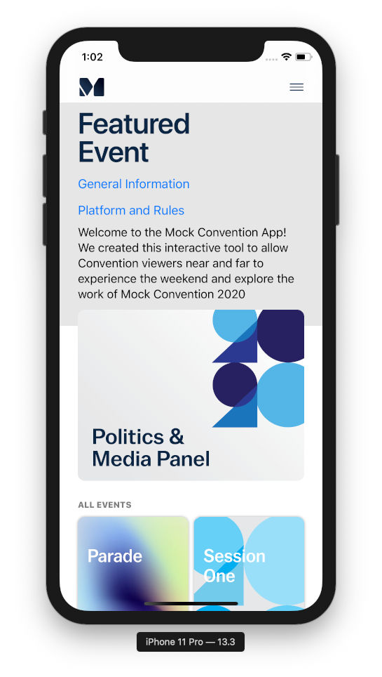 MockCon App Events