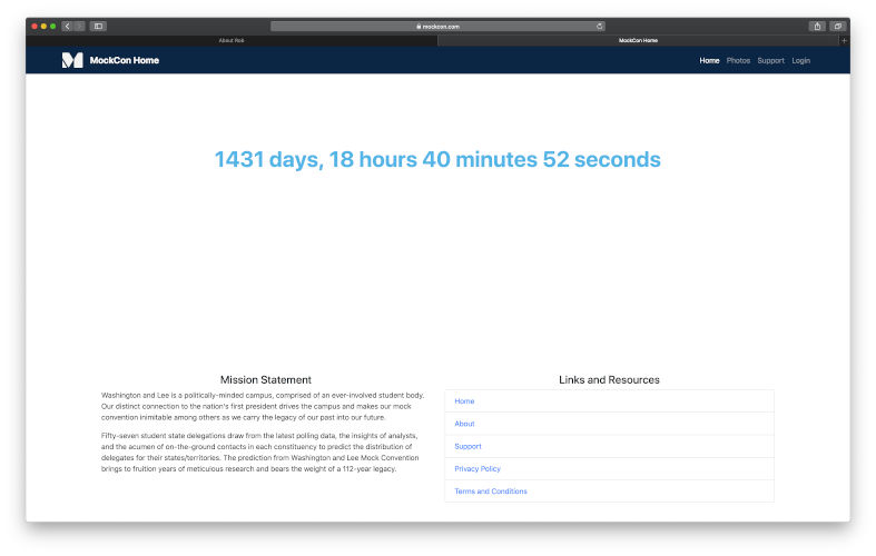 MockCon Web Home